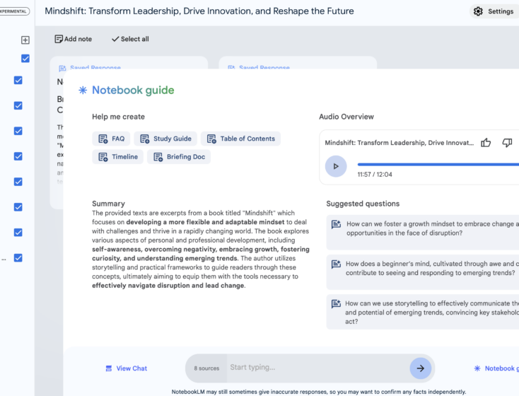 AInsights: Google's NotebookLM Will Turn Any Executive into an Expert Researcher, Analyst, and Podcaster?